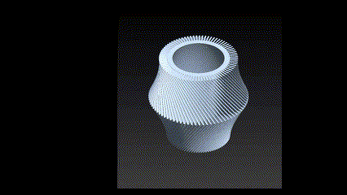 flor potes casa panela caneta ficar pé vasos artístico 3d print model - Mito3D