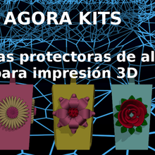 çiçek gücü seti moda agorakits kit alkol jel 3d print model - Mito3D