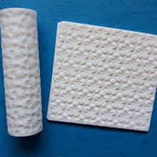 flor rolo PIN argila textura gravar relevo joalheria polímero estampagem debosse 3d print model - Mito3D