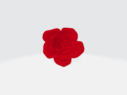 flower rose home life 3d print model - Mito3D