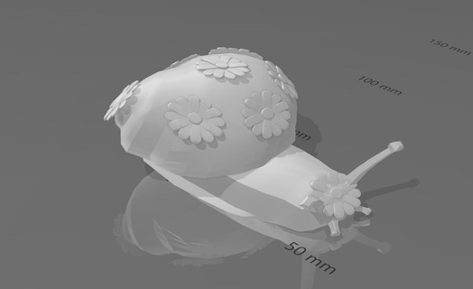 flower snail starwarsfilms various  3d print model - Mito3D