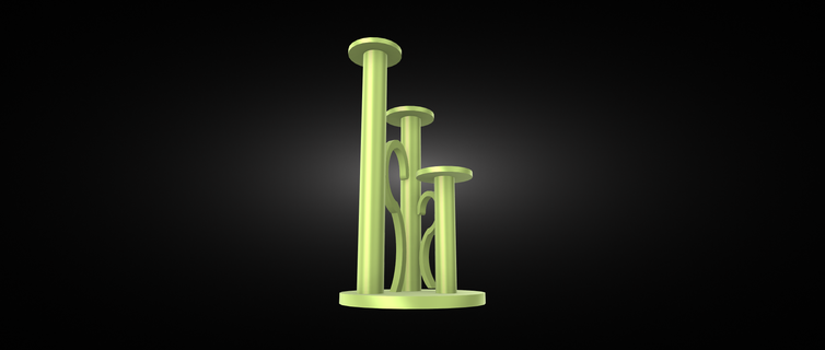flower stand flowerstand furniture fittings 3d print model - Mito3D