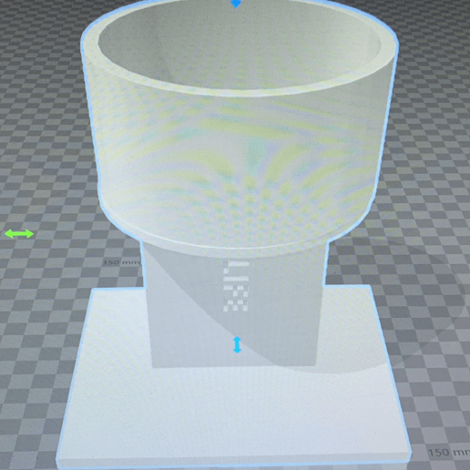fleur soutenir 3D print model - Mito3D