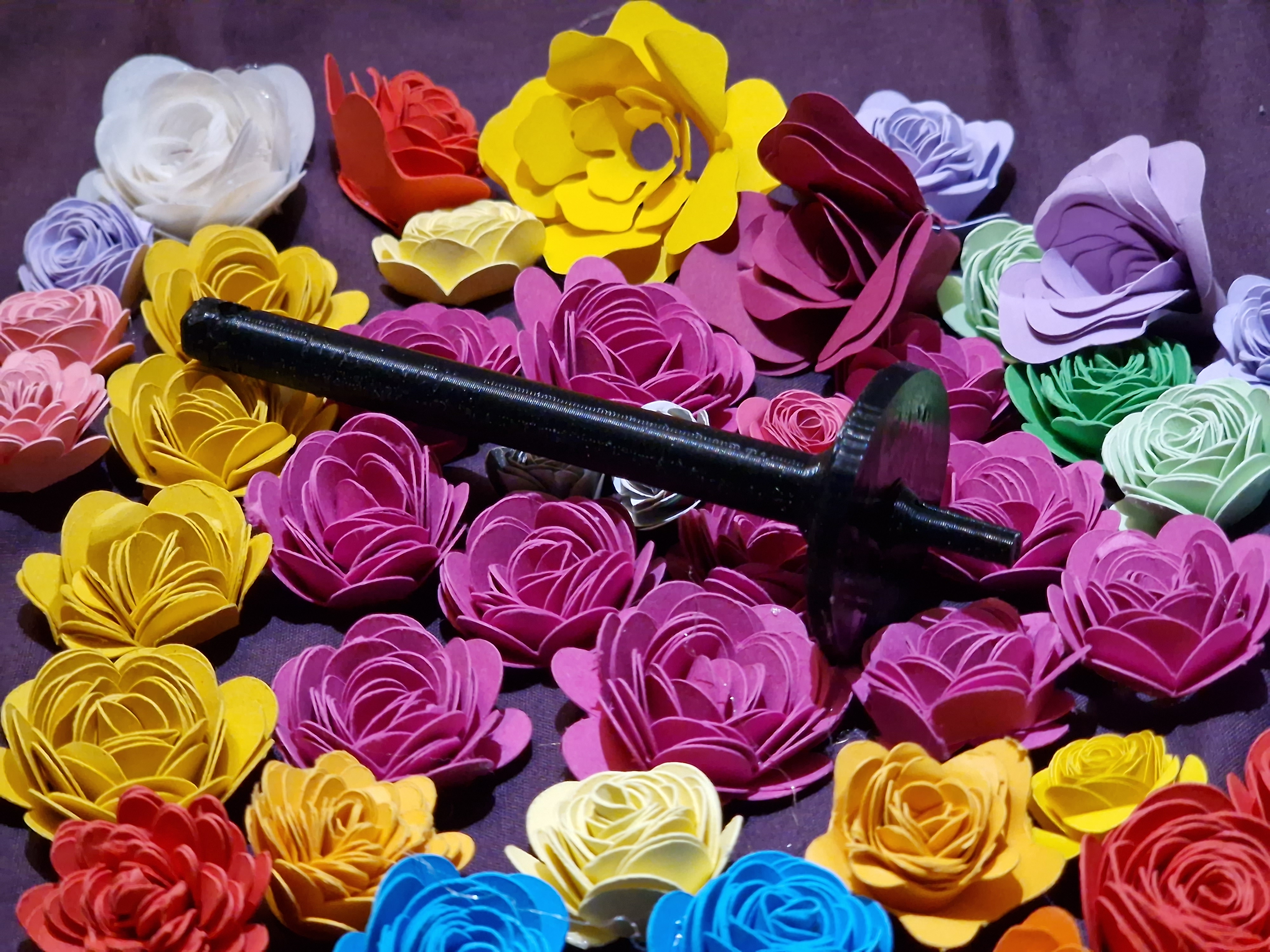 fiore attrezzo cricut fiori mestiere tracciare decorazione estate 3D print model - Mito3D