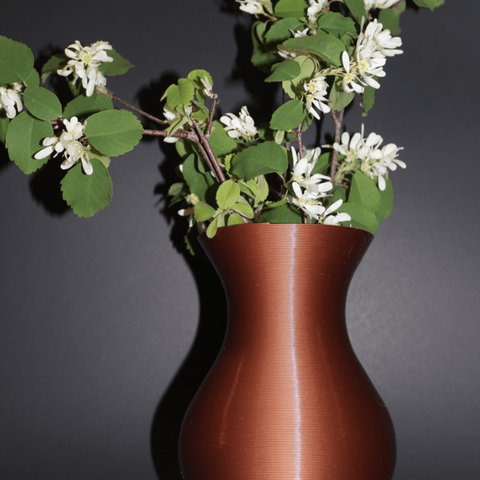 o vaso de flor a casa dia das mães 3D print model - Mito3D