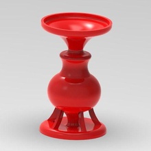 flower vase 3d print model - Mito3D