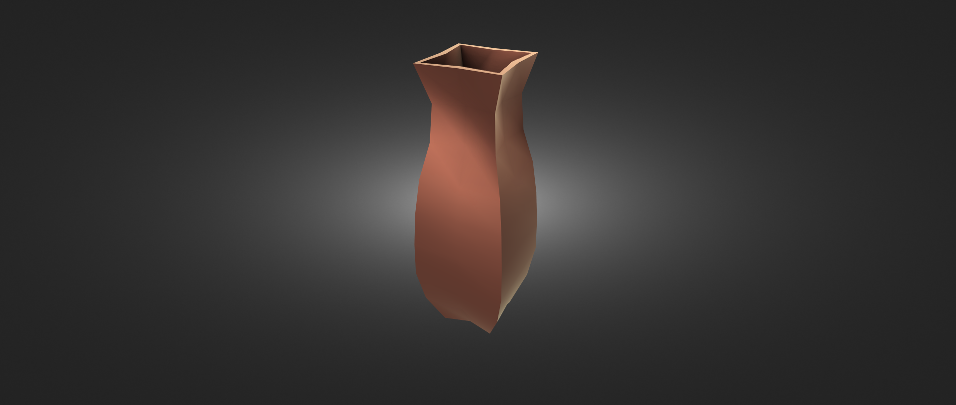 çiçek vazo 3D print model - Mito3D