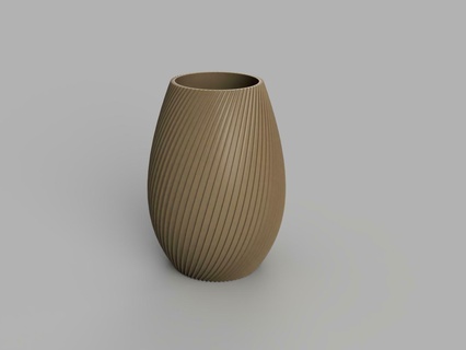 flower vase Home vase flower decoration  3d print model - Mito3D