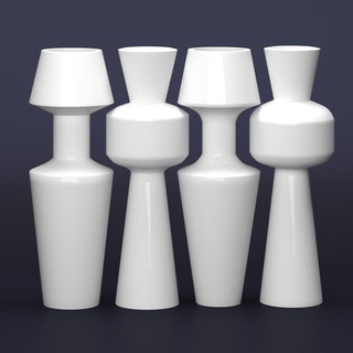 flower vase -no support Home decor filament decoration 3d print model - Mito3D