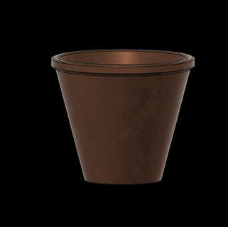 flowerpot flower pot succulent free plant decoration 3d print model - Mito3D