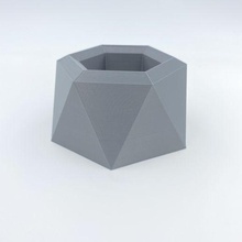 flowerpot lowpolly 3d print model - Mito3D