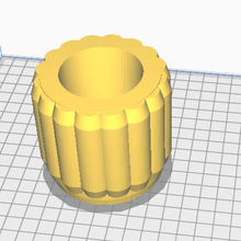 flowerpot tubes home cement mold bubble flower pt printer printing 3d 3d print model - Mito3D