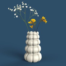 flowerpot vase home flower pot vas 3d print model - Mito3D