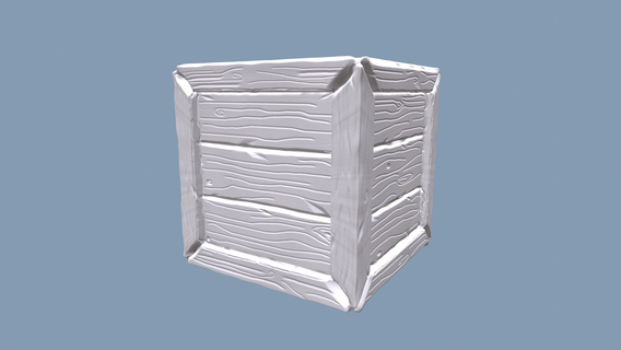 flowerpot wooden box 3d print model - Mito3D