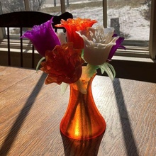 flowers vase flower rose roses valentine valentines day gifts decor 3d print model - Mito3D
