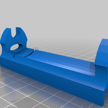 flsun q5 filamento adattatore 3d print model - Mito3D