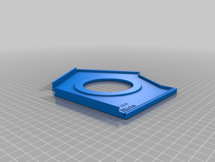 flsun qq s tavan Led noktalar ışık jpart qqs 3d yazıcı Aksesuarlar 3d print model - Mito3D