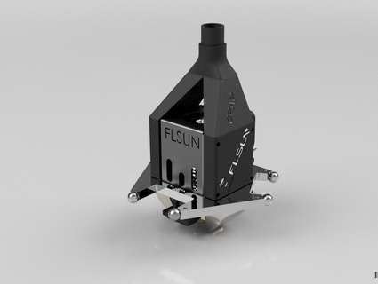flsun Super Rennfahrer cpap Ventilator Adapter ws7040 flsunsr Aktualisierung mächtig 3d print model - Mito3D