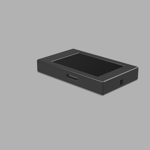 flsun súper corredor pantalla caso funda acceso sd tarjeta herramienta sr delta 3D print model - Mito3D