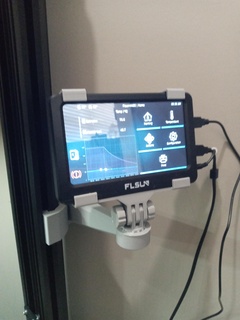 flsun v400 speeder pad mount 3d printer accessories upgrades tool 3d print model - Mito3D