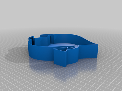 fluffy hearts lo nestable box v3 thing 3d print model - Mito3D