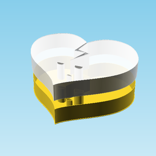 mullido corazones u anidable caja v3 cosa 3d print model - Mito3D