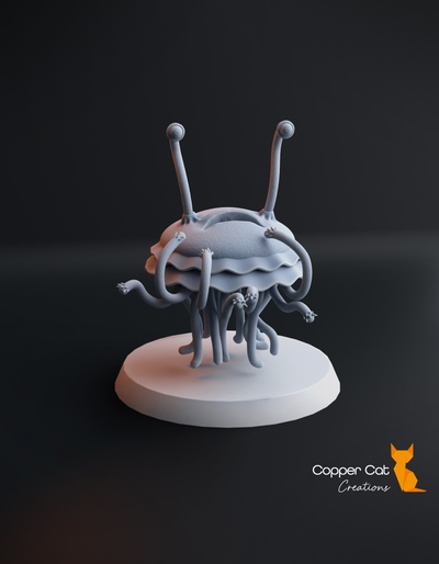 flumph jeu dnd donjons dragons libre table monstre mini 3d print model - Mito3D