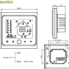 flush mounted registro caixa ferramenta eletricidade 3d print model - Mito3D