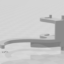 affleurer bouton chasse l'eau toilette technique 3d print model - Mito3D