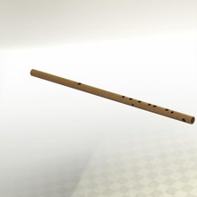 la flûte outil de instrument de musique 3d print model - Mito3D