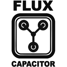 flux capacitor keyring bttf future return key ring fobs 3d print model - Mito3D