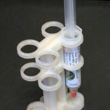 flux holder tool tube syringe 3d print model - Mito3D