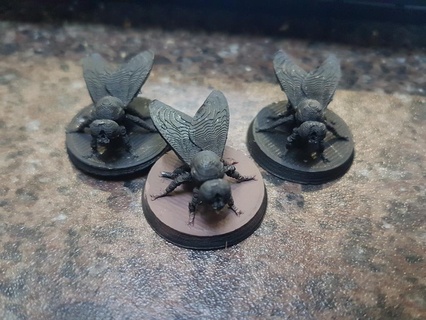 fly 25mm base toy game 3d print model - Mito3D