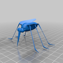 la mosca de fliege juego a los animales fliegen 3d print model - Mito3D
