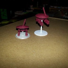 flying attack drone 28mm game games 3d print model - Mito3D