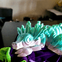 vôo bebê axolotl 3d print model - Mito3D