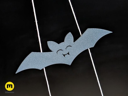 flying bat string toy Game climbing flying bat halloween toy kids mechanical supportless quick fast easy simple string climb #halloweenxcults  3d print model - Mito3D