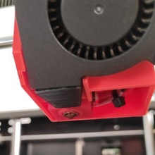 vôo Urso fantasma 5 ventilador fracasso adaptador ferramenta 3d impressora melhoria melhorar ar fluxo 3d print model - Mito3D