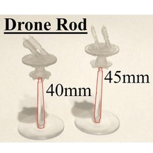 flying drone rods 40&45mm 3d print model - Mito3D