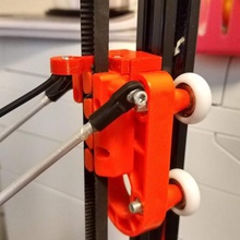 flying extruder bracket flsun delta tool 3d printer parts 3d print model - Mito3D