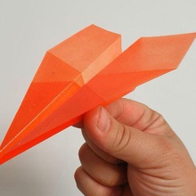 Fliegen pla paper plane video tool 3d-Druck 3d print model - Mito3D