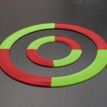 flying ring verschiedene frisbee Spinnen throwable werfen - Spielzeug sport im freien 3d print model - Mito3D