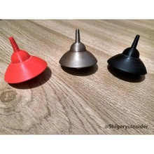 flying saucer spinning top toy game router ufo plaything deck 3d print model - Mito3D