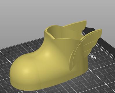 volador zapato lapices 3d print model - Mito3D