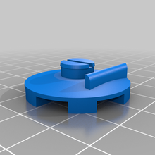 urso voador fantasma cabeça impressão adaptador discar indicador ferramenta 3d impressora acessórios 3d print model - Mito3D