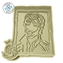flynn rider - tangled cookie cutter fondant gadget rapunzel fynn camaleon pascal maximus pan sun tower mother gothel king queen arianna cute baking clay pastry birthday party 3d print model - Mito3D