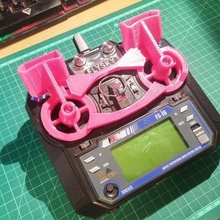 flysky fs-öte yandan gimbal anahtarı koruyucu takviye oyun quadcopter uzaktan kumanda rc araçlar 3d print model - Mito3D
