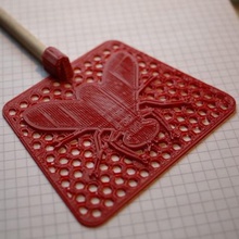 flyswatter various bug featured tool 3d print model - Mito3D