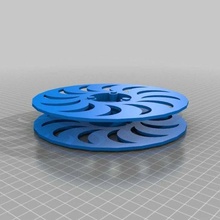 flywheel hub spool parts 3d print model - Mito3D