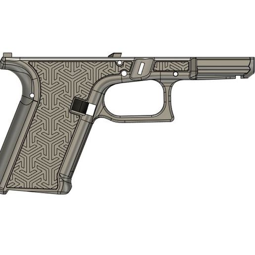 fmda dd192 pointillé glock 19 Cadre 3D print model - Mito3D